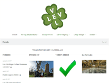 Tablet Screenshot of lev-vel.dk